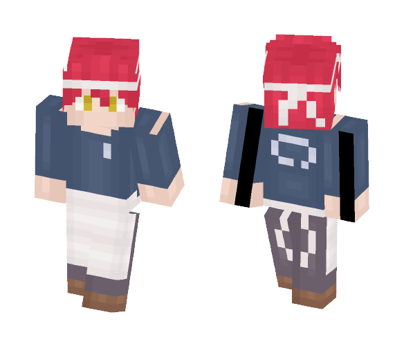 Download Free Yukihira Souma - Shokugeki no Soma Skin for Minecraft image 1 Yukihira Souma - Shokugeki no Soma - Male Minecraft Skins - image 1