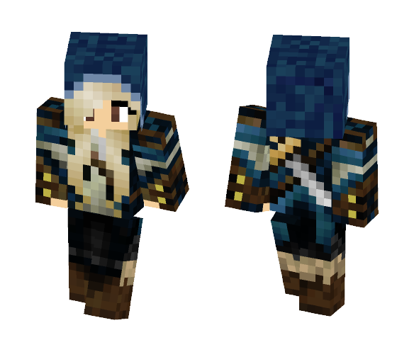 Hunter girl (blond) - Girl Minecraft Skins - image 1