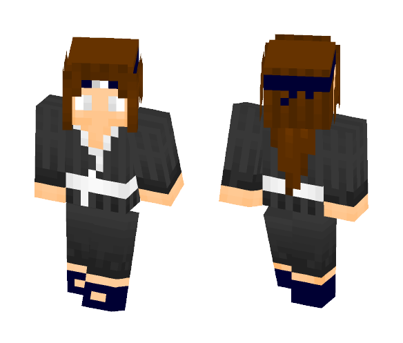 Hyuga Clan Member ( OC ) - Male Minecraft Skins - image 1