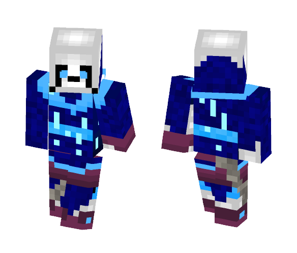Underscratch! Bluescreen - Male Minecraft Skins - image 1