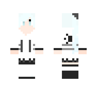 Weiss Schnee Snow Pea Outfit - Female Minecraft Skins - image 2