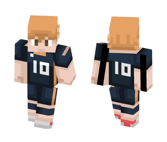 Hinata (Haikyuu) - Male Minecraft Skins - image 1