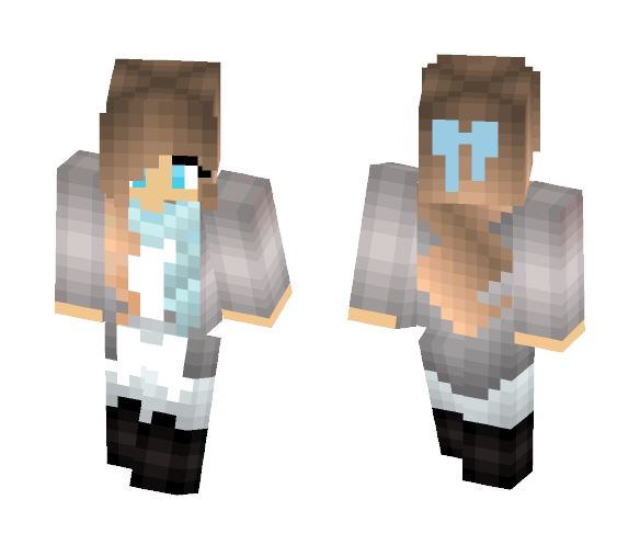 Me and I'm new. Hi - Female Minecraft Skins - image 1