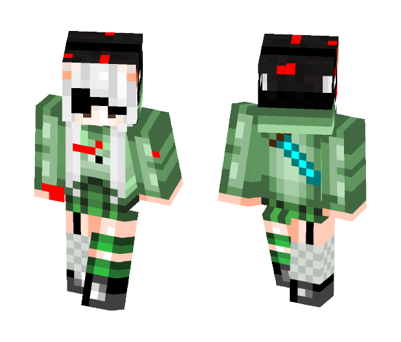 female ghost killer - Female Minecraft Skins - image 1