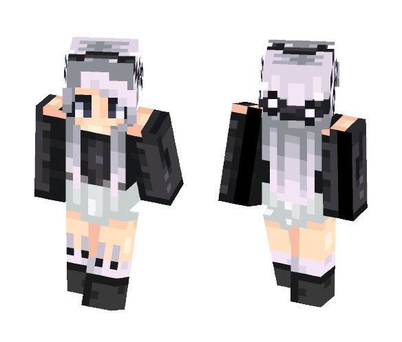 Purple Nightmare - Female Minecraft Skins - image 1