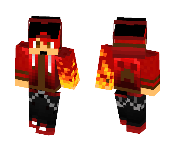 TrueRedGamer 2.0 - Male Minecraft Skins - image 1