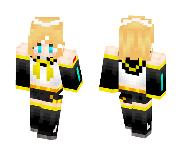 Kagamine Rin - Female Minecraft Skins - image 1
