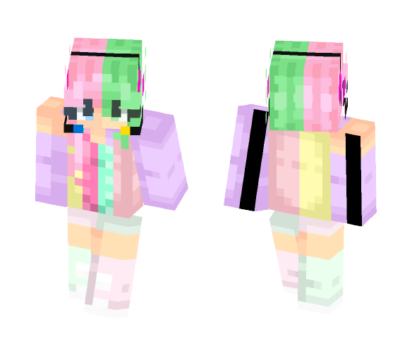 Happy Synthesiser~ - Female Minecraft Skins - image 1