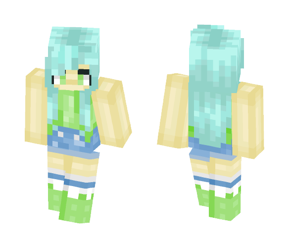 Summer Blossom - Female Minecraft Skins - image 1