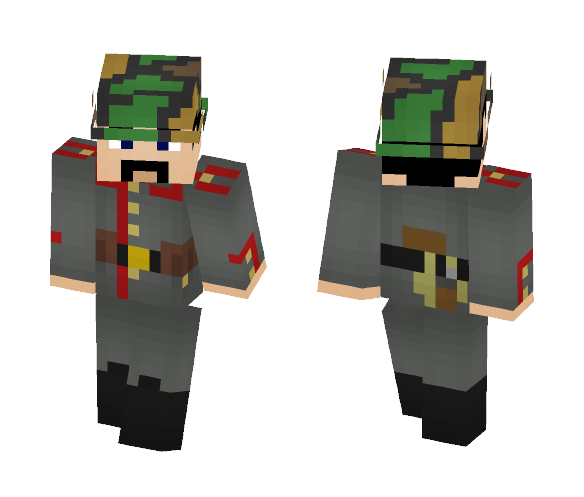 Adolf Hitler (WWI) - Male Minecraft Skins - image 1