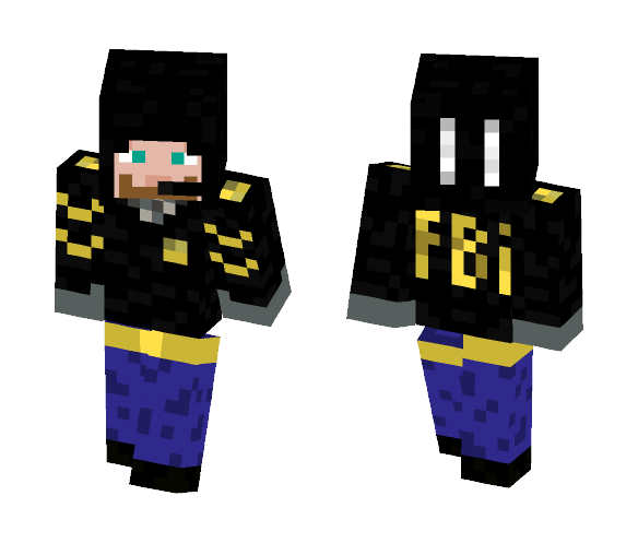 FBI Guy - Male Minecraft Skins - image 1