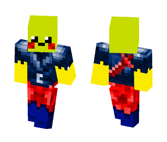 Warrior Pikachu - Interchangeable Minecraft Skins - image 1