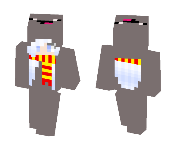 Me in a ross onsie - Female Minecraft Skins - image 1