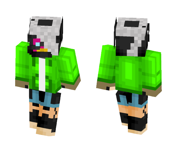 Underscratch Paperjam - Male Minecraft Skins - image 1