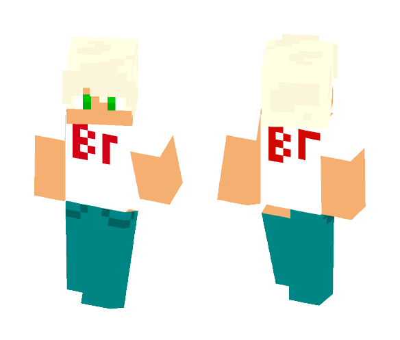 Brad gaming rail skin - Male Minecraft Skins - image 1
