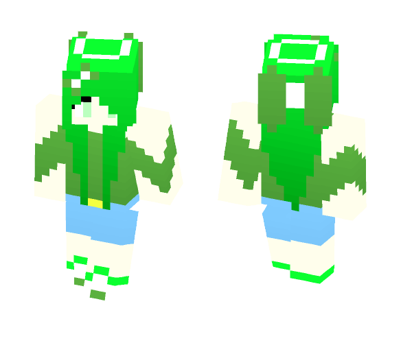 leaf girl - Girl Minecraft Skins - image 1