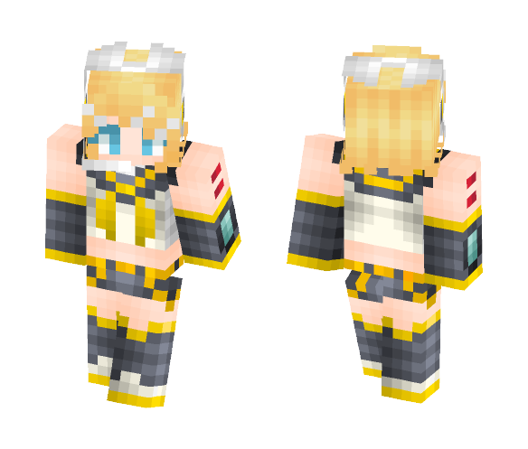 Rin Kagamine - Female Minecraft Skins - image 1