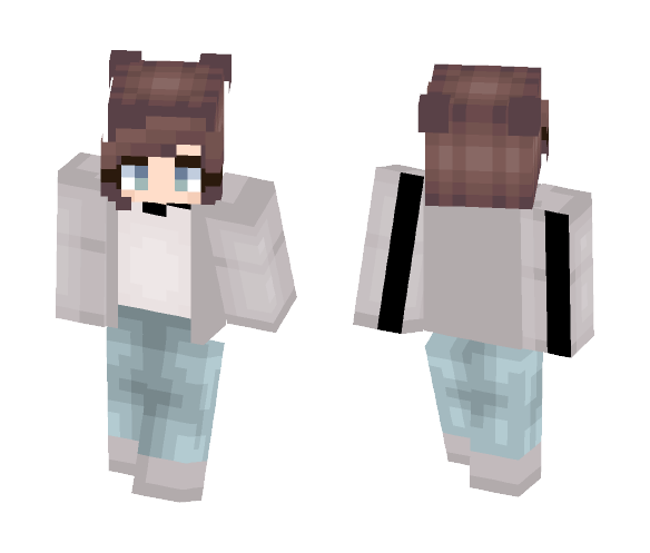 Download Free Tumblr Girl Skin for Minecraft image 1 Tumblr Girl - Girl Minecraft Skins - image 1