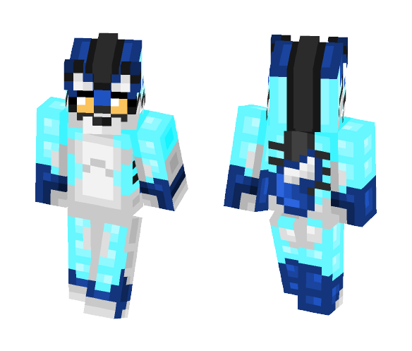 Furry | Rika Fox - Female Minecraft Skins - image 1