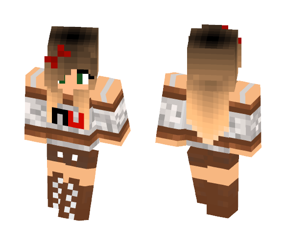 Nutella Girl - Girl Minecraft Skins - image 1