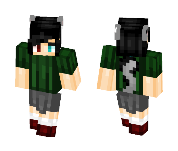 Christmas Kitty Girl - Christmas Minecraft Skins - image 1