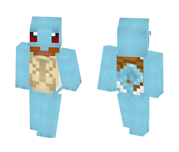 Squirtle (Pokemón) - Interchangeable Minecraft Skins - image 1