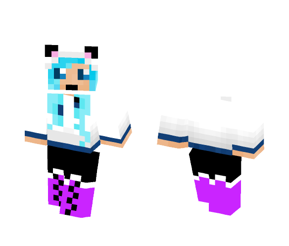 Cute Gamer - Female Minecraft Skins - image 1
