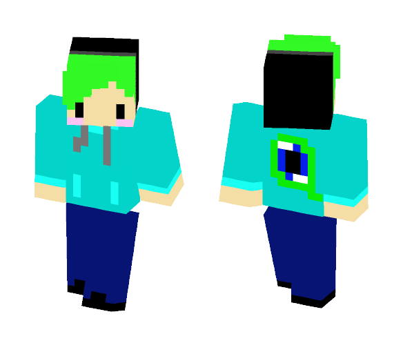 Jacksepticeye (chibi) - Male Minecraft Skins - image 1