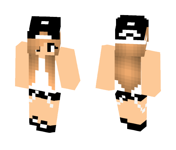 Download Free Tomboy girl Skin for Minecraft image 1 Tomboy girl - Girl Minecraft Skins - image 1