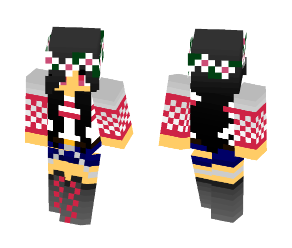 Pink Girl - Girl Minecraft Skins - image 1