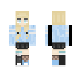 Fairly Foxez ~ Blue Soon Girl - Girl Minecraft Skins - image 2