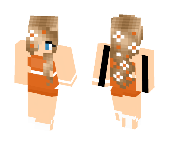 Summer Girl - Girl Minecraft Skins - image 1
