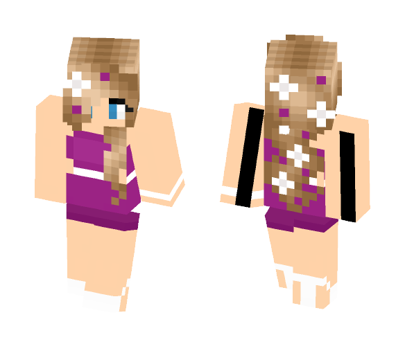 Summer Girl - Girl Minecraft Skins - image 1