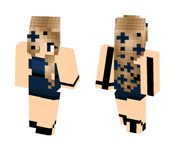 Download Free Summer Girl Skin for Minecraft image 1 Summer Girl - Girl Minecraft Skins - image 1