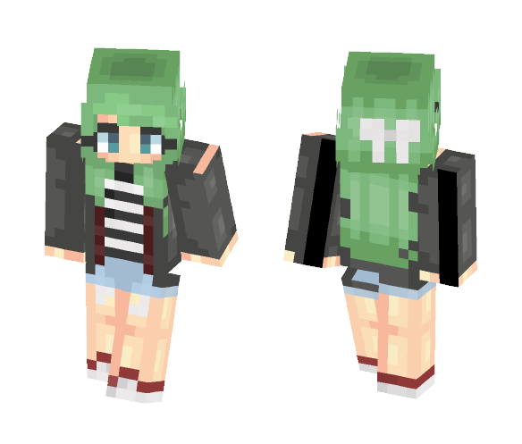 τea | Macha | OC ???? - Female Minecraft Skins - image 1