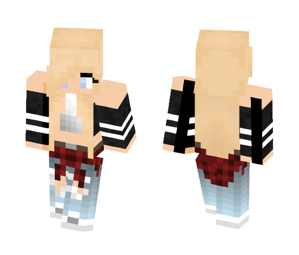 Ash - improved - Female Minecraft Skins - image 1