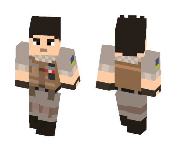 Download Free Piers Nivans Skin for Minecraft image 1 Piers Nivans - Male Minecraft Skins - image 1