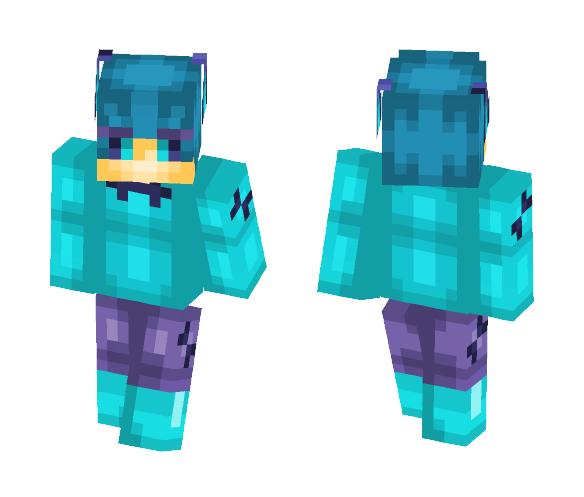 Download Free Candy Wolf Skin for Minecraft image 1 Candy Wolf - Male Minecraft Skins - image 1