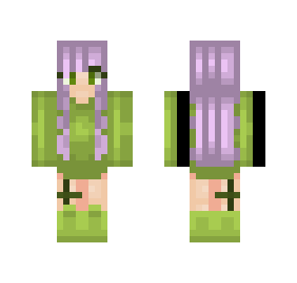 Green Elf Girl