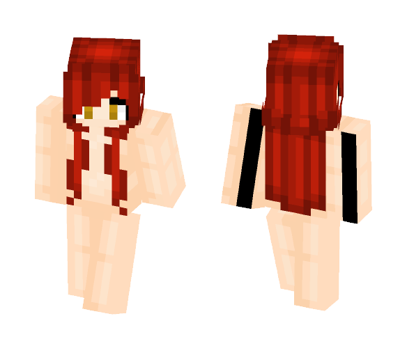 ♡~Red Hair Base~♡ - Female Minecraft Skins - image 1