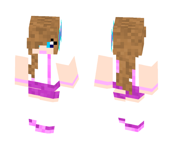 Download Free school girl Skin for Minecraft image 1 school girl - Girl Minecraft Skins - image 1