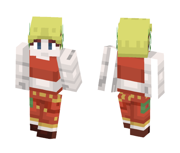 Curly Brace (Cave Story) - Female Minecraft Skins - image 1