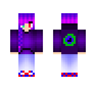Girl with Jacksepticeye hoodie