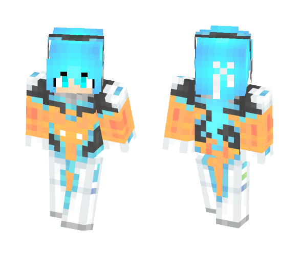Angel (D.va Overwatch Skin) - Female Minecraft Skins - image 1