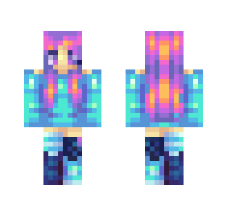 Kawaii blue thing