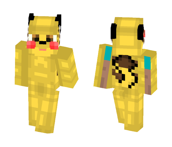 Pikachu - Male Minecraft Skins - image 1