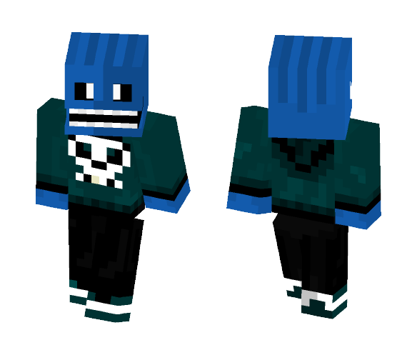 Blue - Male Minecraft Skins - image 1