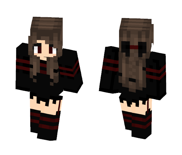 Dark - Female Minecraft Skins - image 1