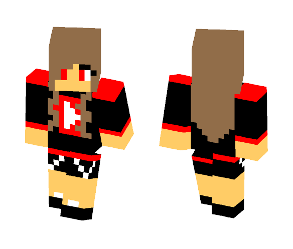 YT Girl - Girl Minecraft Skins - image 1