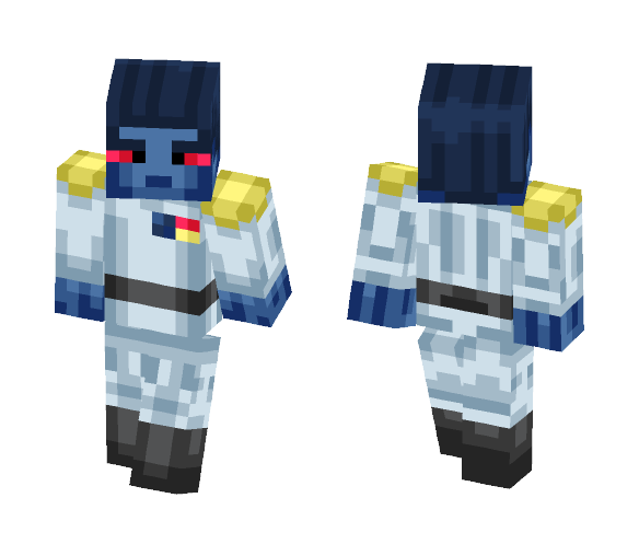 Grand Admiral Thrawn - Male Minecraft Skins - image 1